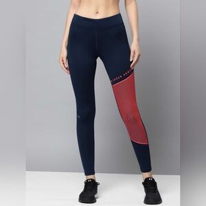 Under Armour Blue and Orange Performance Leggings
